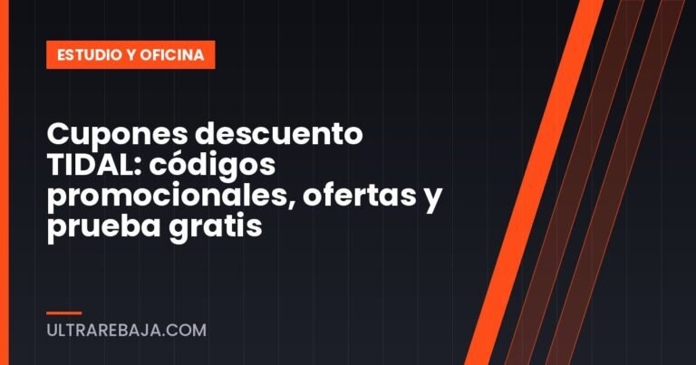Cupones descuento TIDAL: códigos promocionales, ofertas y prueba gratis