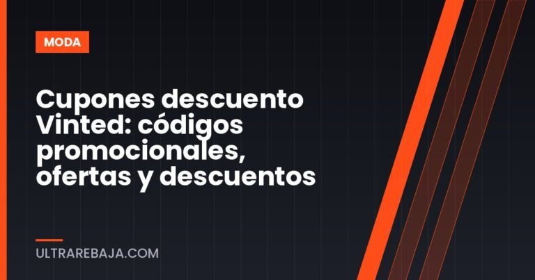 Cupones descuento Vinted: códigos promocionales, ofertas y descuentos