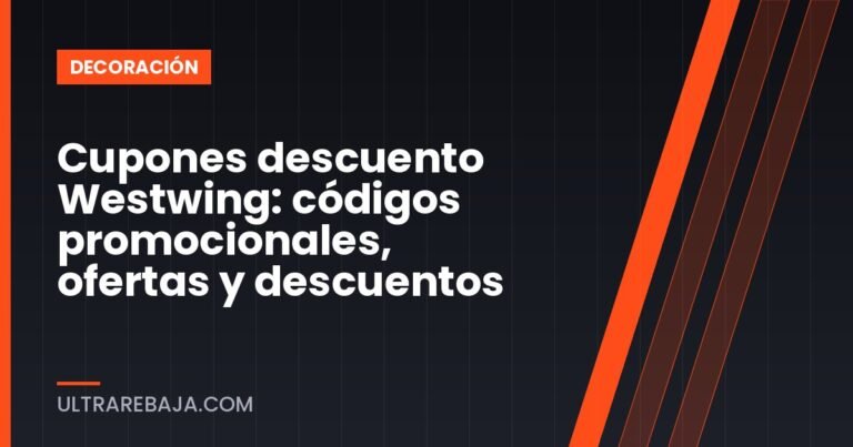 Cupones descuento Westwing: códigos promocionales, ofertas y descuentos