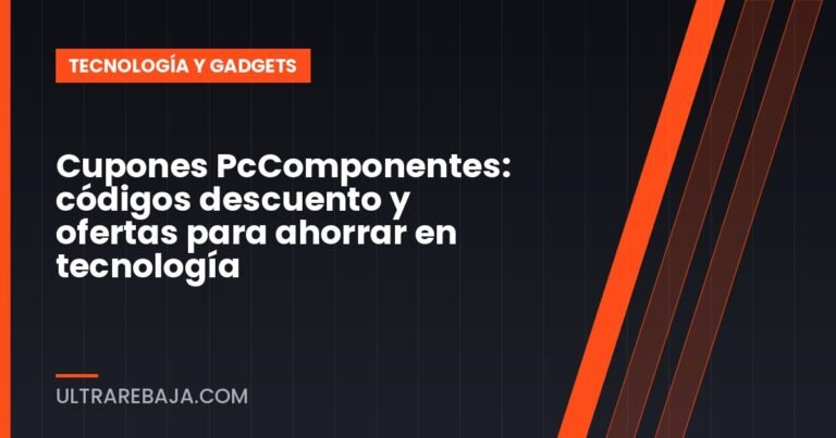 Cupones PcComponentes: códigos descuento y ofertas para ahorrar en tecnología