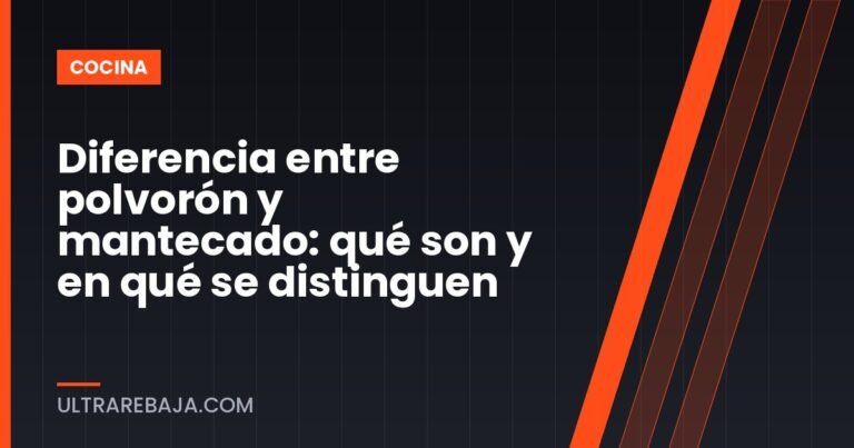 Diferencia entre polvorón y mantecado: qué son y en qué se distinguen