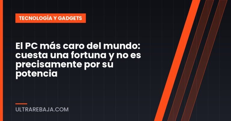 El PC más caro del mundo: cuesta una fortuna y no es precisamente por su potencia