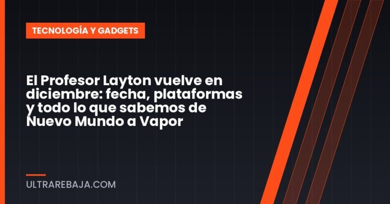 El Profesor Layton vuelve en diciembre: fecha, plataformas y todo lo que sabemos de Nuevo Mundo a Vapor
