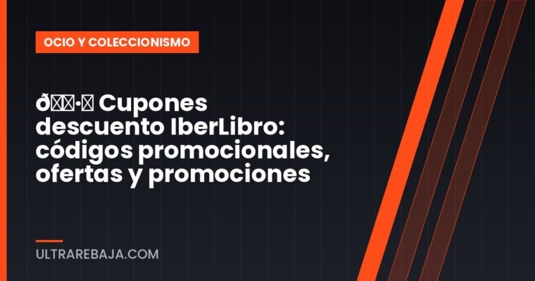 🏷️ Cupones descuento IberLibro: códigos promocionales, ofertas y promociones