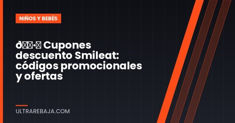 🏷️ Cupones descuento Smileat: códigos promocionales y ofertas