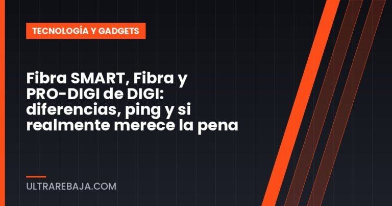 Fibra SMART, Fibra y PRO-DIGI de DIGI: diferencias, ping y si realmente merece la pena