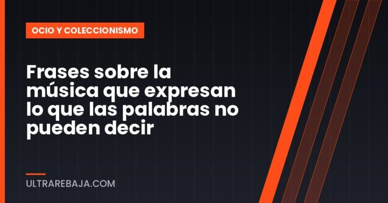 Frases sobre la música que expresan lo que las palabras no pueden decir