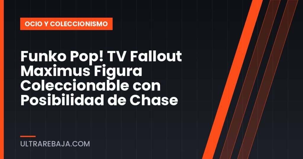 Funko Pop! TV Fallout Maximus Figura Coleccionable con Posibilidad de Chase