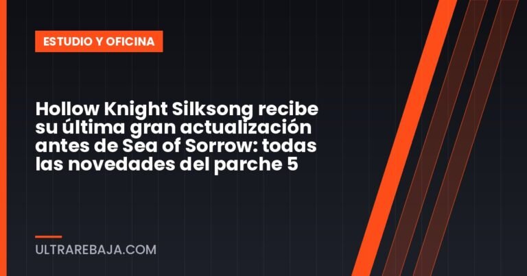 Hollow Knight Silksong recibe su última gran actualización antes de Sea of Sorrow: todas las novedades del parche 5