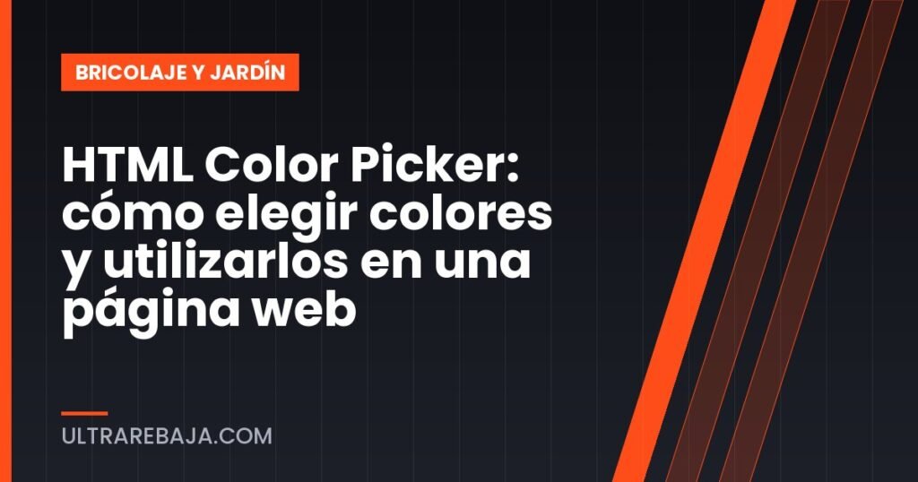 HTML Color Picker: cómo elegir colores y utilizarlos en una página web