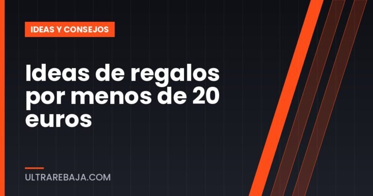 Ideas de regalos por menos de 20 euros
