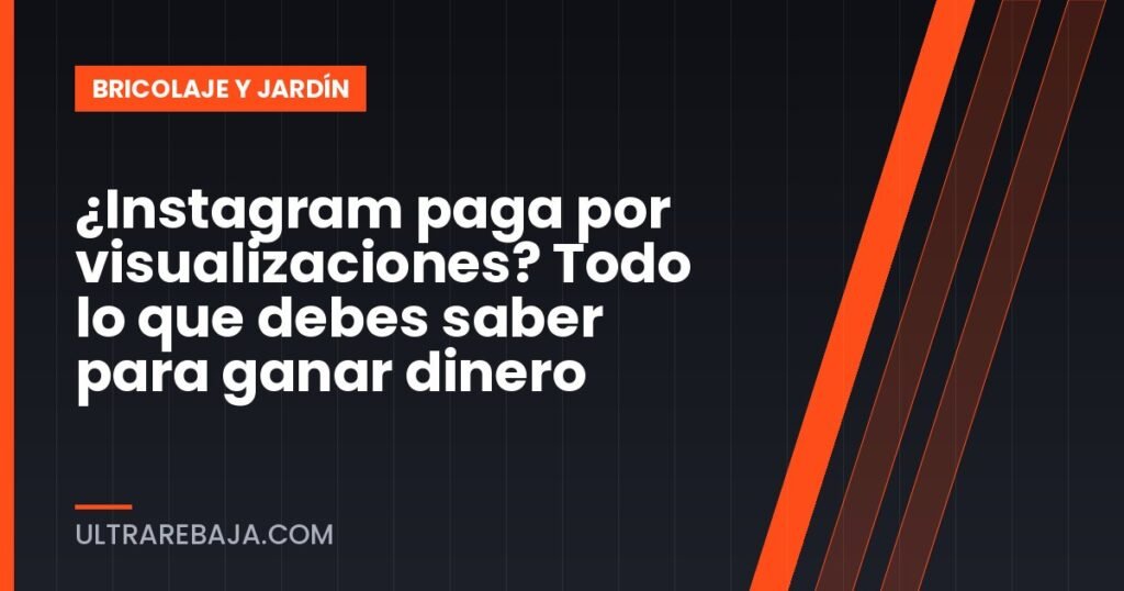 ¿Instagram paga por visualizaciones? Todo lo que debes saber para ganar dinero