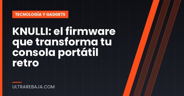 KNULLI: el firmware que transforma tu consola portátil retro