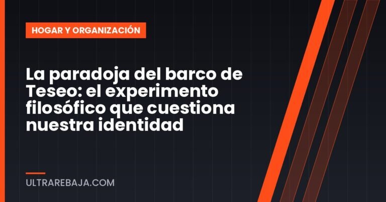 La paradoja del barco de Teseo: el experimento filosófico que cuestiona nuestra identidad