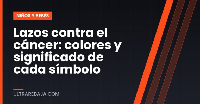 Lazos contra el cáncer: colores y significado de cada símbolo