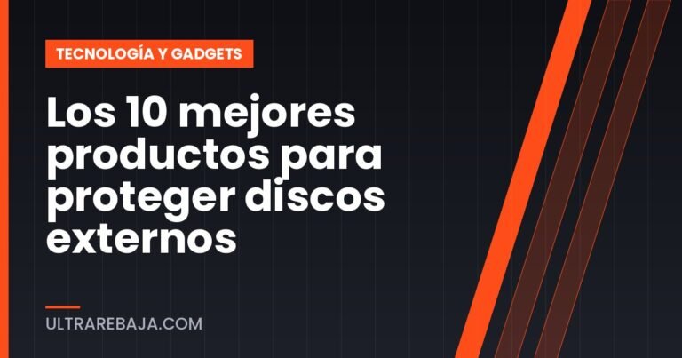 Los 10 mejores productos para proteger discos externos