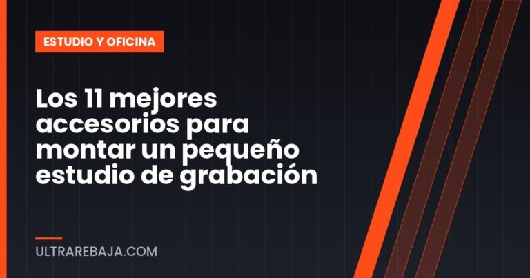 Los 11 mejores accesorios para montar un pequeño estudio de grabación