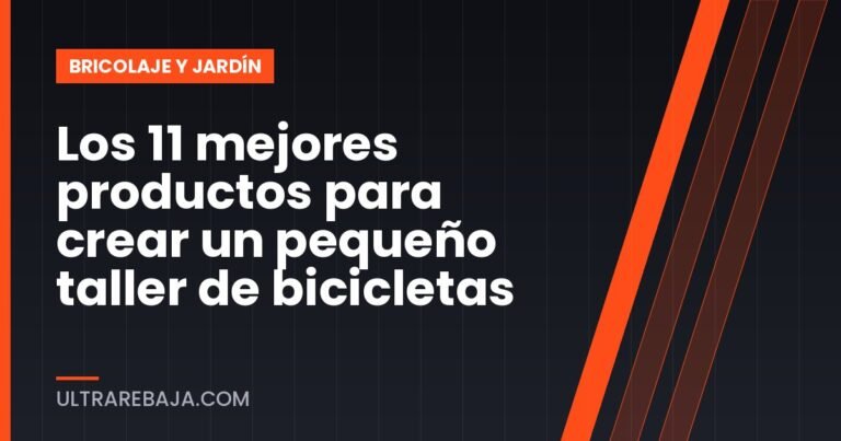 Los 11 mejores productos para crear un pequeño taller de bicicletas
