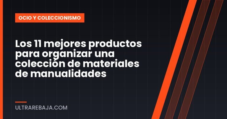Los 11 mejores productos para organizar una colección de materiales de manualidades