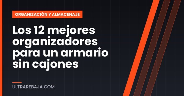 Los 12 mejores organizadores para un armario sin cajones