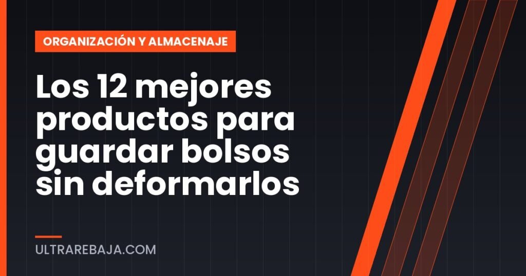 Los 12 mejores productos para guardar bolsos sin deformarlos
