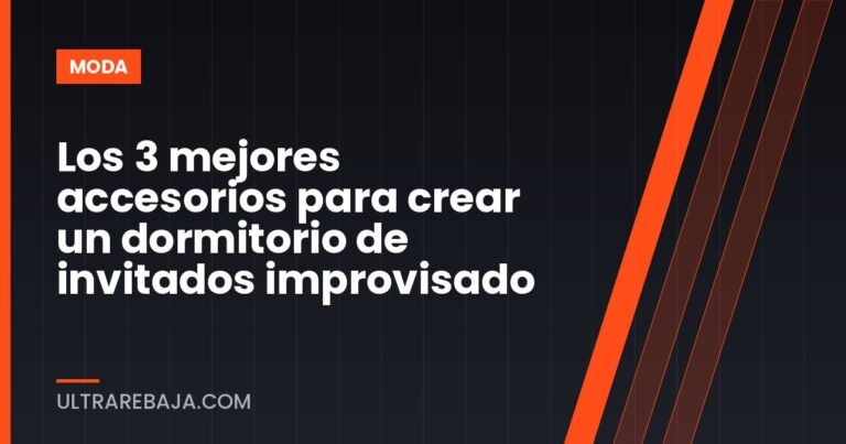 Los 3 mejores accesorios para crear un dormitorio de invitados improvisado