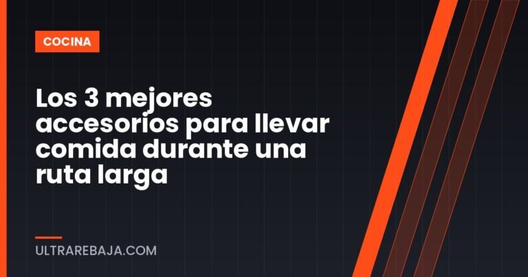 Los 3 mejores accesorios para llevar comida durante una ruta larga