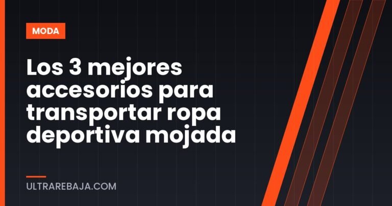 Los 3 mejores accesorios para transportar ropa deportiva mojada