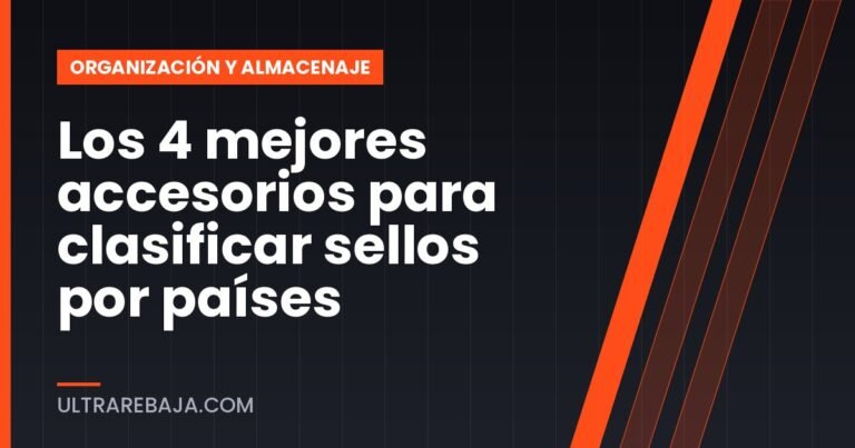 Los 4 mejores accesorios para clasificar sellos por países