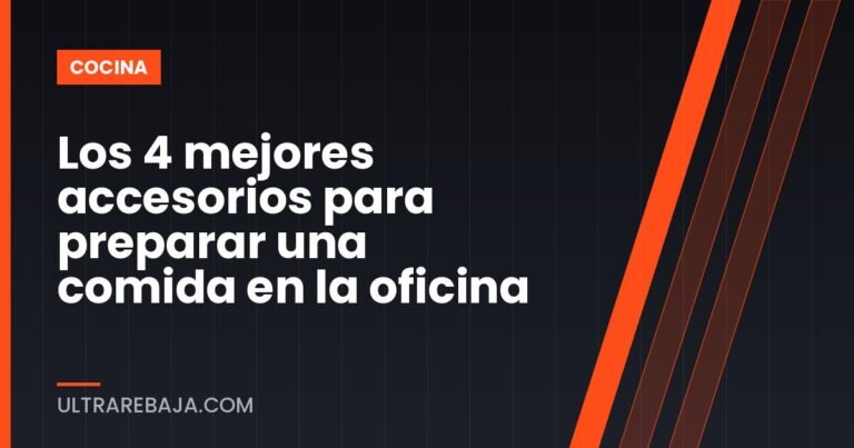 Los 4 mejores accesorios para preparar una comida en la oficina