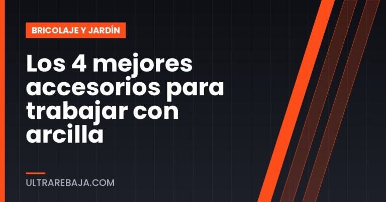 Los 4 mejores accesorios para trabajar con arcilla