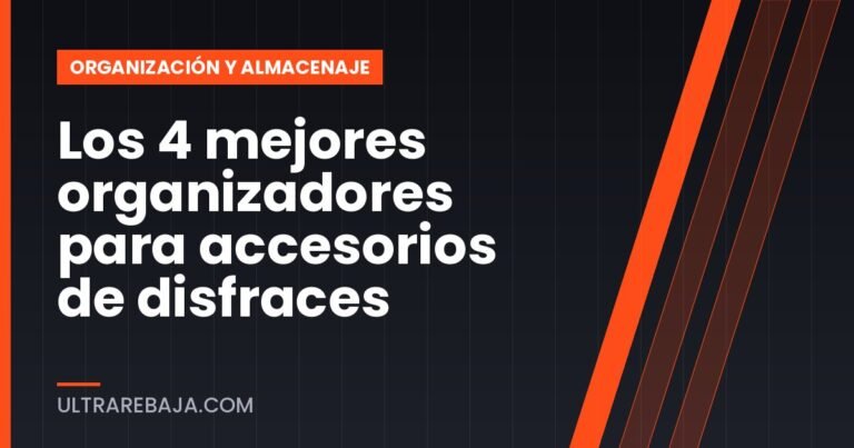 Los 4 mejores organizadores para accesorios de disfraces