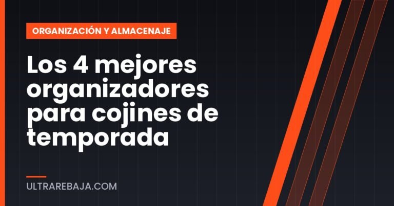 Los 4 mejores organizadores para cojines de temporada
