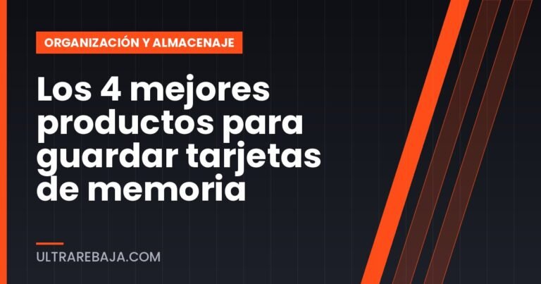 Los 4 mejores productos para guardar tarjetas de memoria