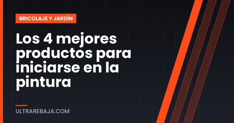 Los 4 mejores productos para iniciarse en la pintura