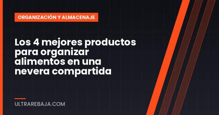 Los 4 mejores productos para organizar alimentos en una nevera compartida