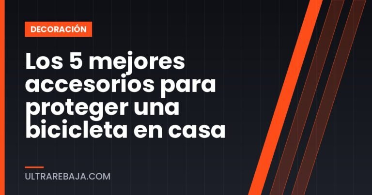 Los 5 mejores accesorios para proteger una bicicleta en casa