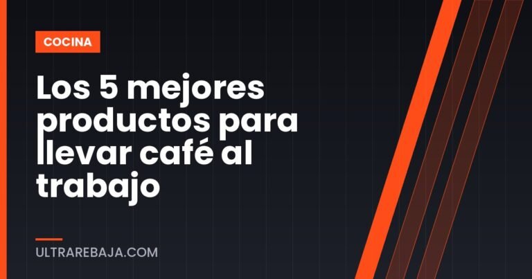Los 5 mejores productos para llevar café al trabajo