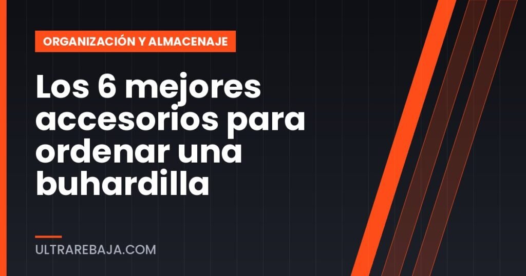 Los 6 mejores accesorios para ordenar una buhardilla