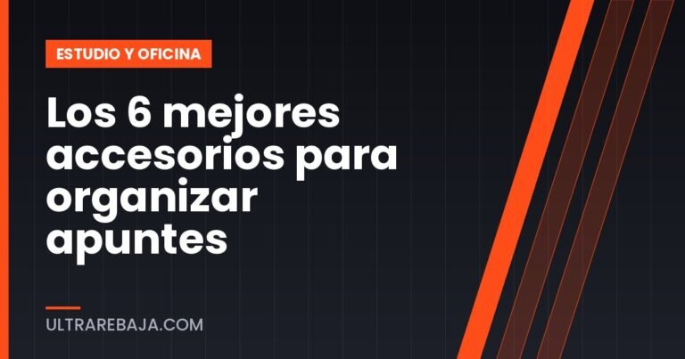 Los 6 mejores accesorios para organizar apuntes