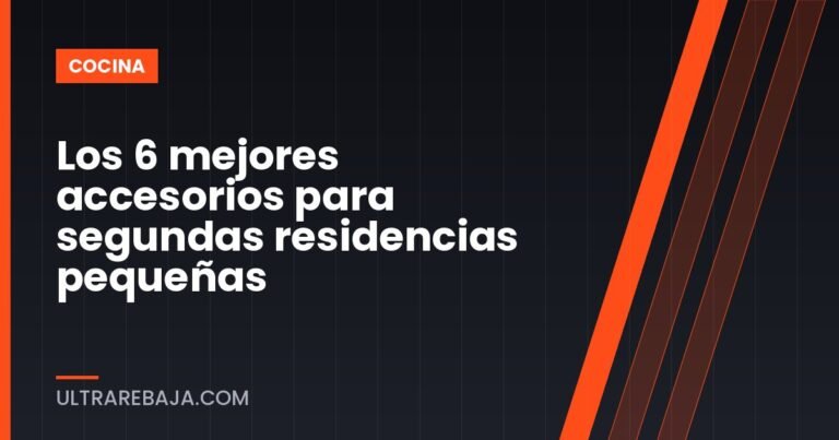 Los 6 mejores accesorios para segundas residencias pequeñas