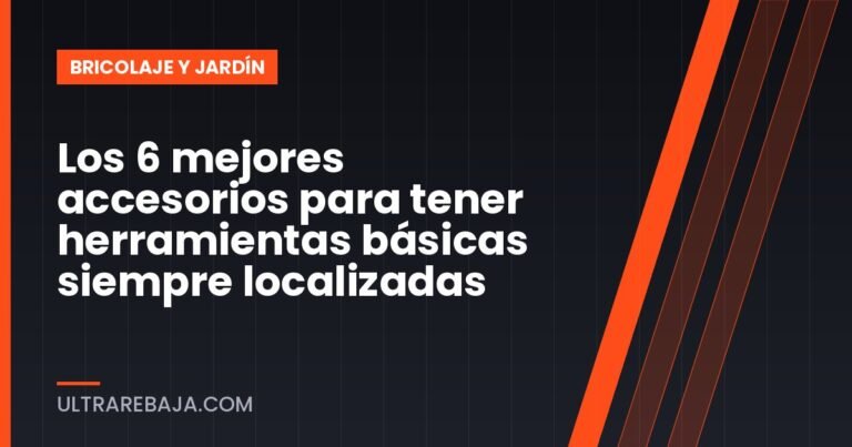 Los 6 mejores accesorios para tener herramientas básicas siempre localizadas