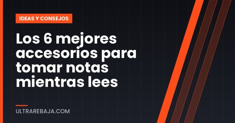 Los 6 mejores accesorios para tomar notas mientras lees