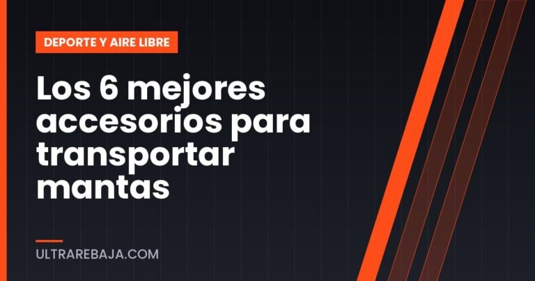 Los 6 mejores accesorios para transportar mantas