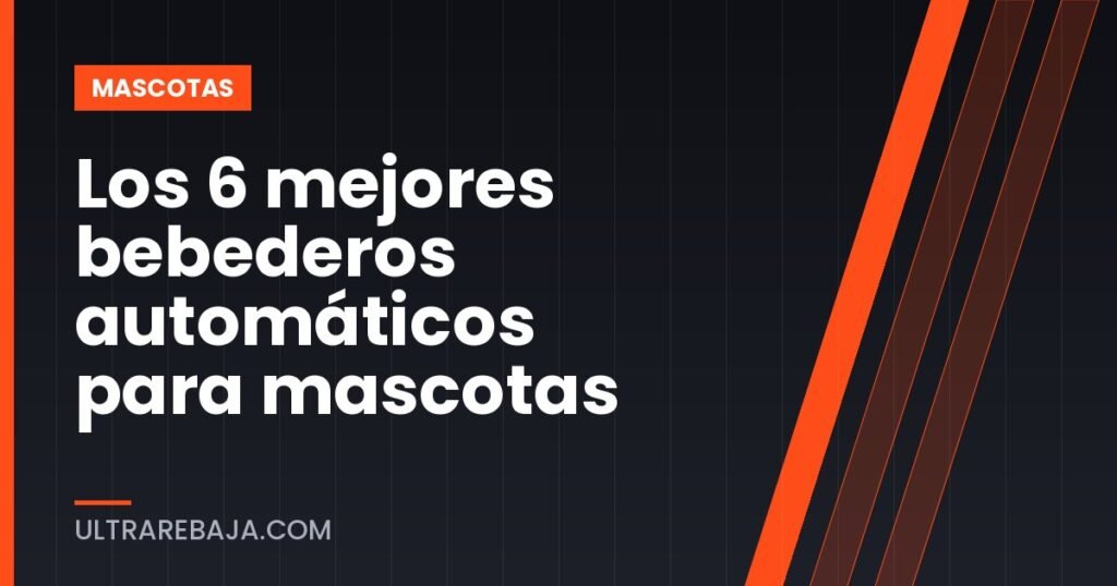 Los 6 mejores bebederos automáticos para mascotas