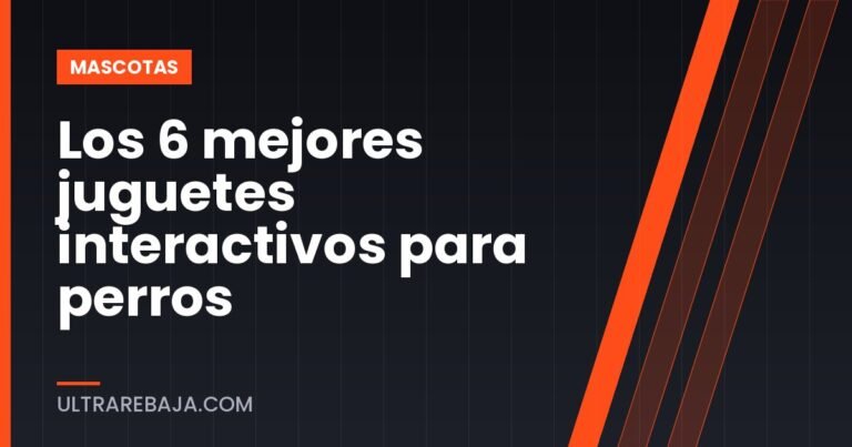 Los 6 mejores juguetes interactivos para perros