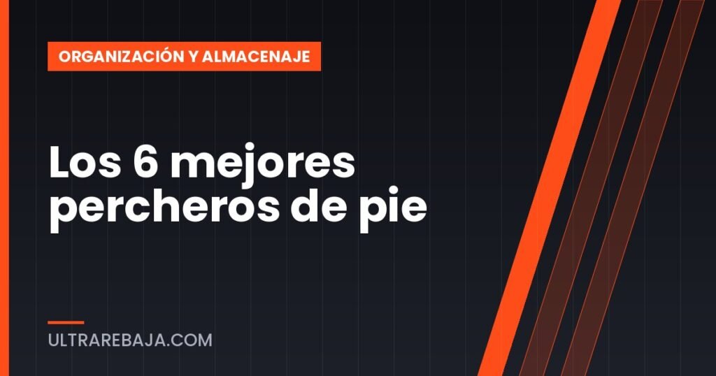 Los 6 mejores percheros de pie