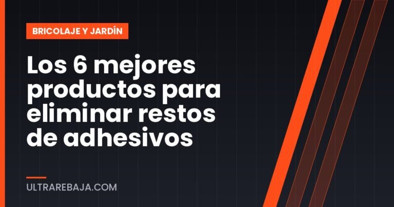 Los 6 mejores productos para eliminar restos de adhesivos