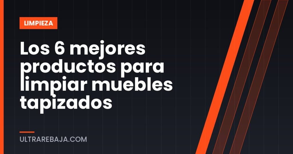 Los 6 mejores productos para limpiar muebles tapizados