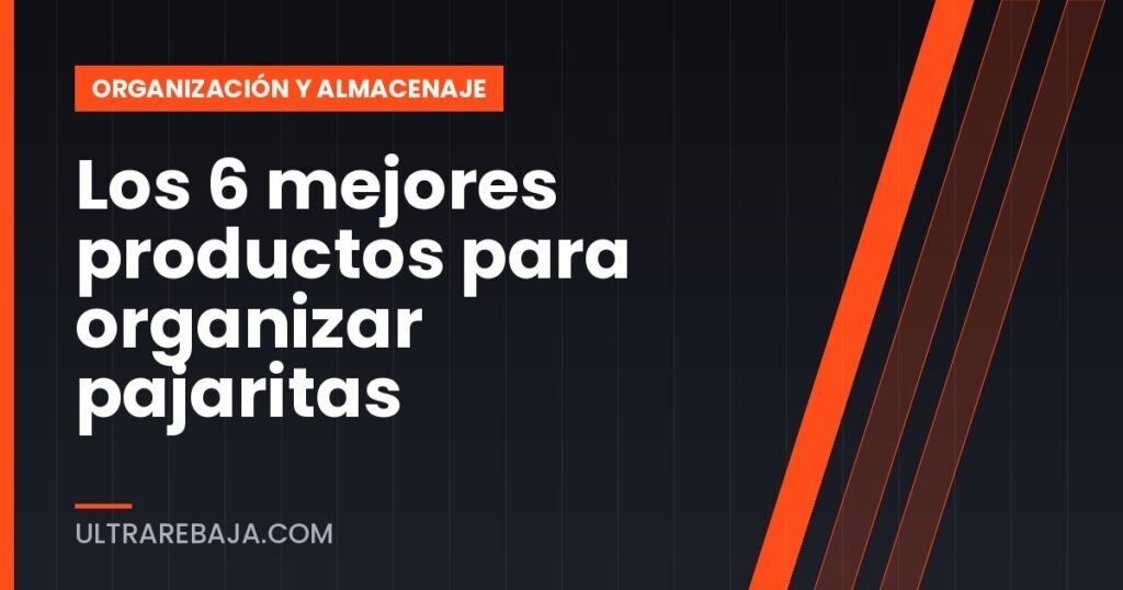 Los 6 mejores productos para organizar pajaritas